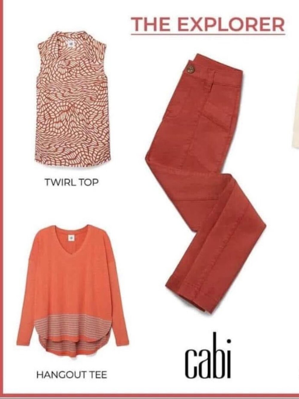 NWT |CABI 4138 Explorer Pants